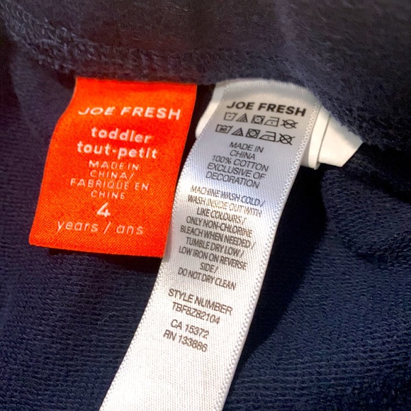 Joe Fresh Blue Toddler Set in size 3T and 4T - Picture 7 of 7
